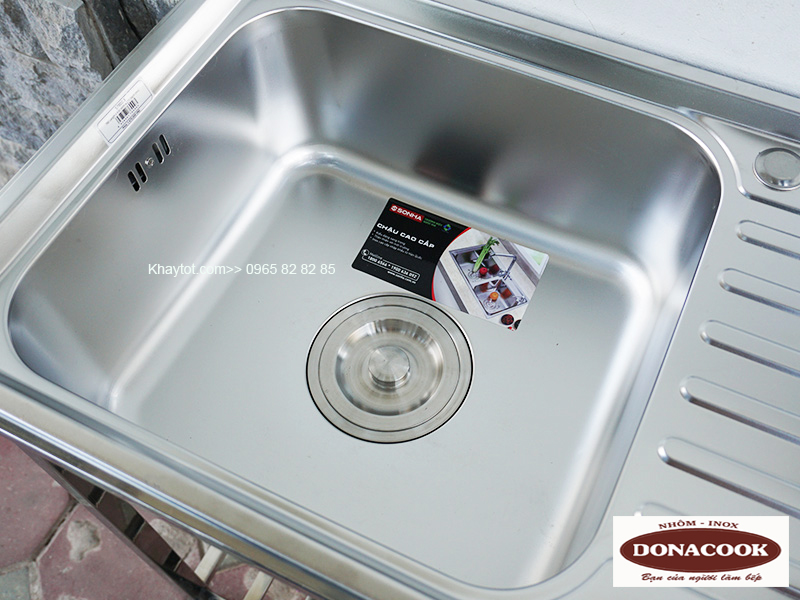 hố chậu rửa 1 hố