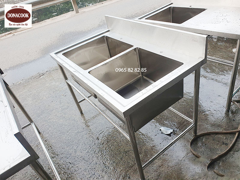 CHẬU RỬA 2 HỐ