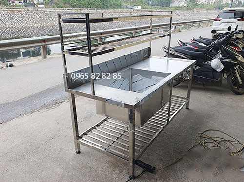 CHẬU INOX CÔNG NGHIỆP CÓ GIÁ