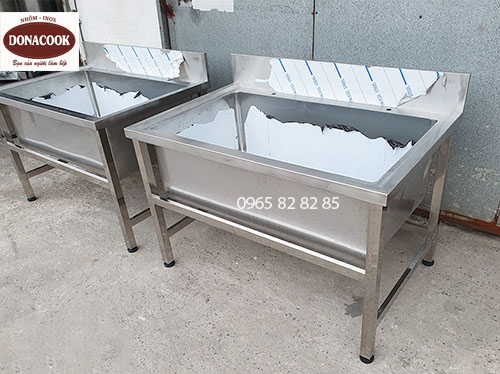 BỒN CHẬU RỬA INOX 1 HỐ TO