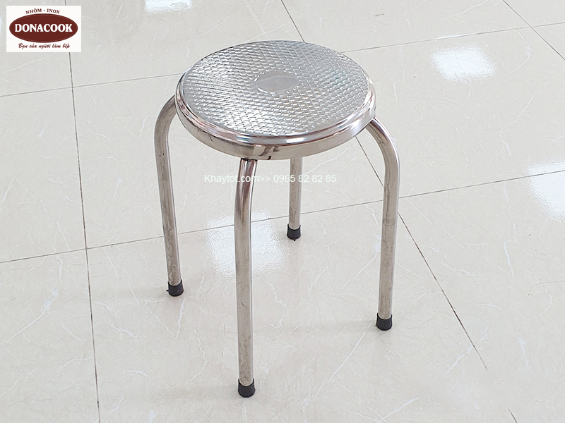 GHẾ TRÒN INOX