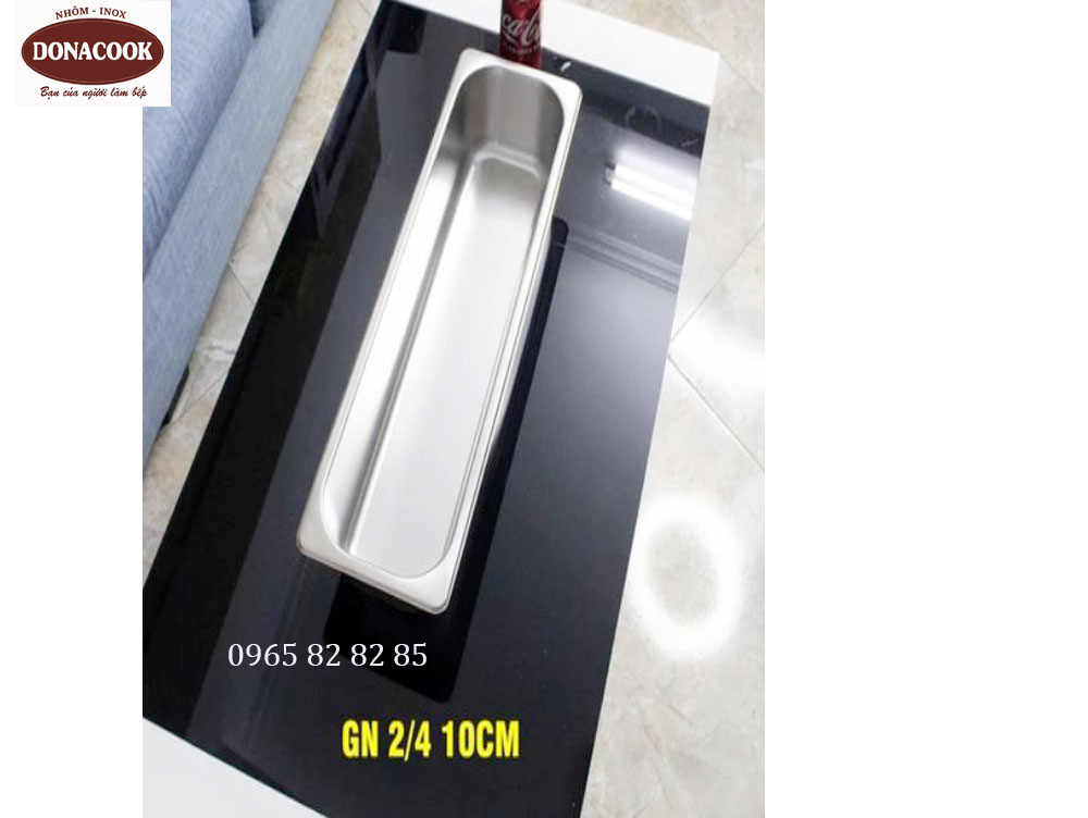 KHAY INOX GN  2/4 ĐỰNG ĐỒ CAO CẤP