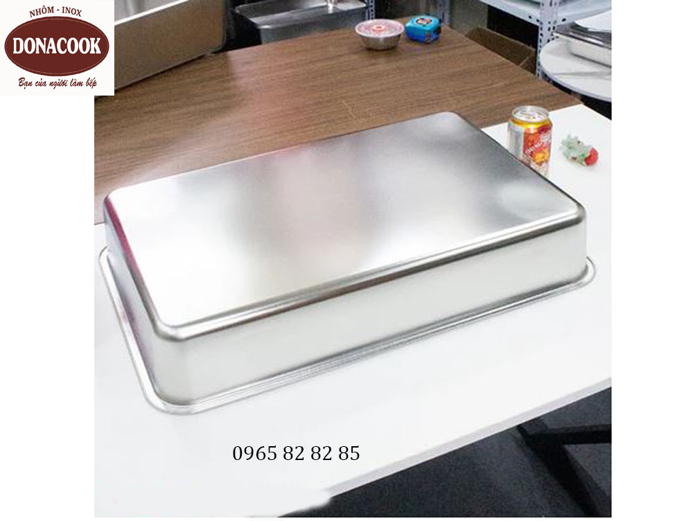 khay inox đựng đồ 40x60x10cm