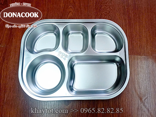 Khay 5 ngăn cao cấp cho trẻ