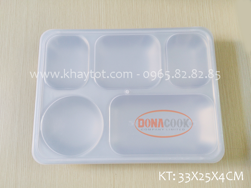 khay cơm inox 5 ngăn sâu lòng