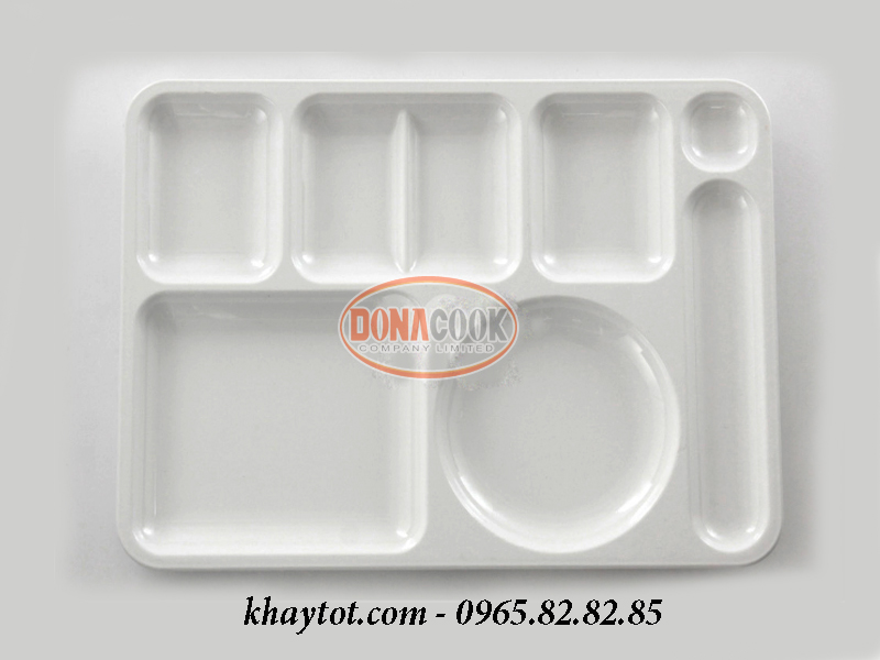 khay cơm nhựa melamine
