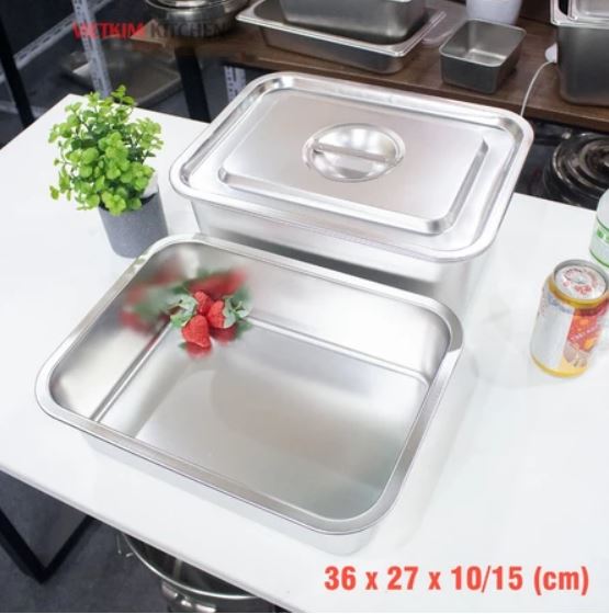 khay inox đựng thực phẩm