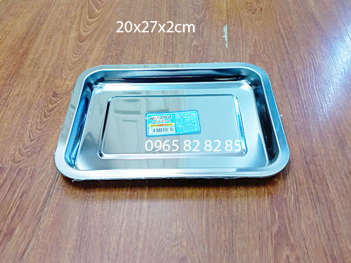 khay cạn 20x27x2cm
