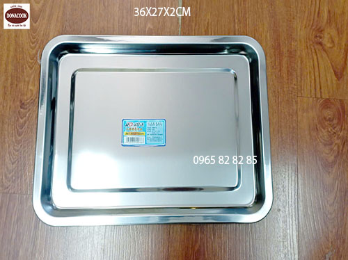 khay inox 36x27x2cm