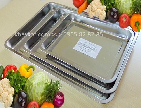 khay inox đựng thực phẩm