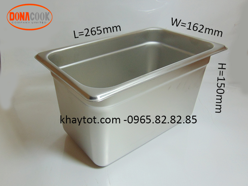 khay inox đựng kem