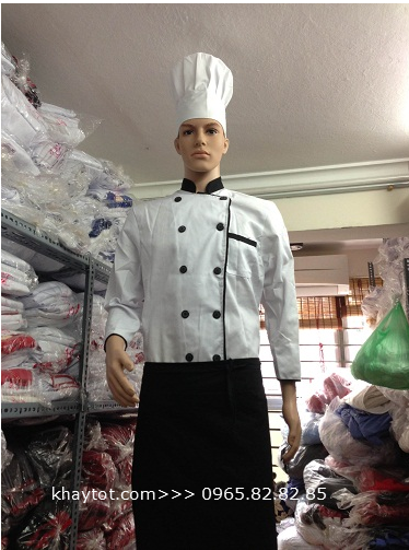 Áo đầu bếp nam