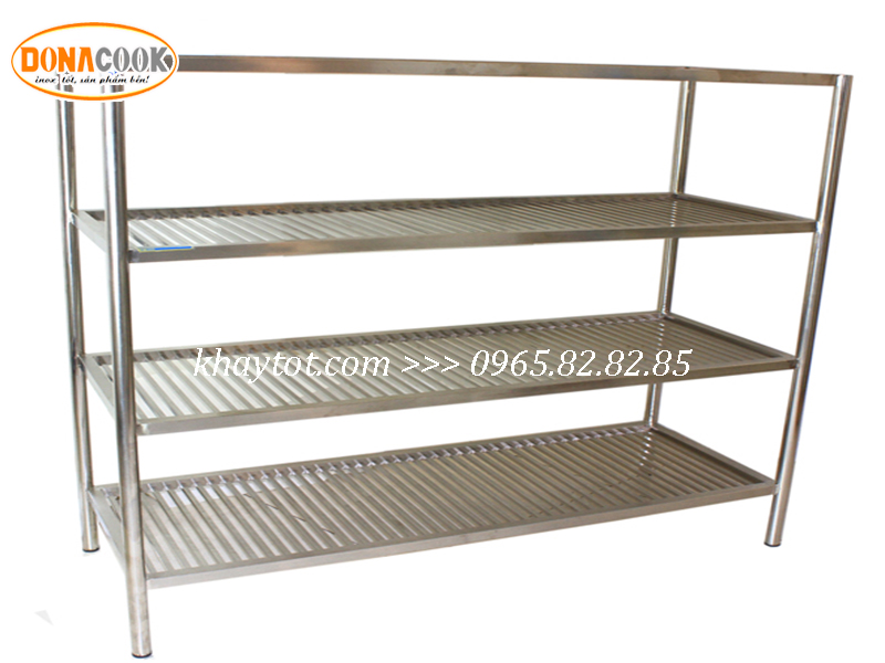 kệ inox 4 tầng