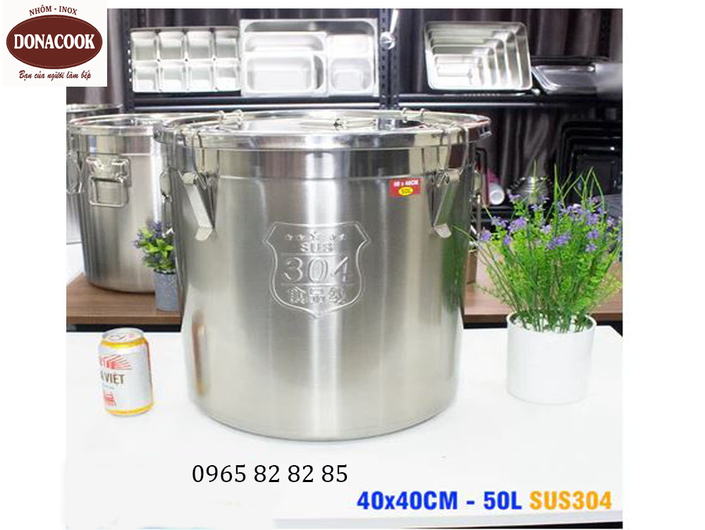 nồi inox dung tích 50 lít