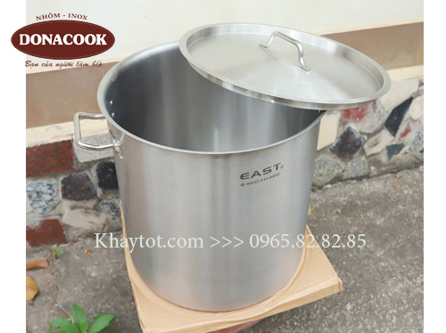 NỒI INOX 3 ĐÁY 100LIT CAO CẤP