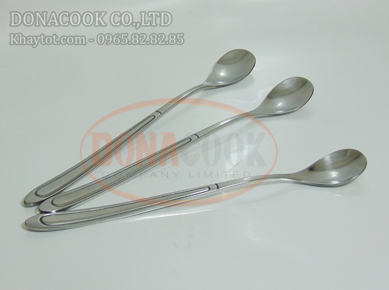 thìa chanh inox cán dài
