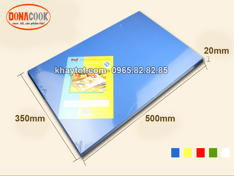 thớt nhựa công nghiệp 35x50x2cm