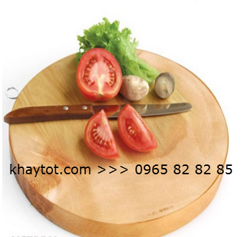 thớt gỗ tròn
