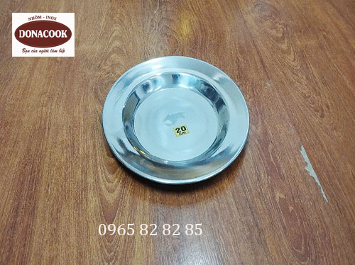 Đĩa inox 20cm