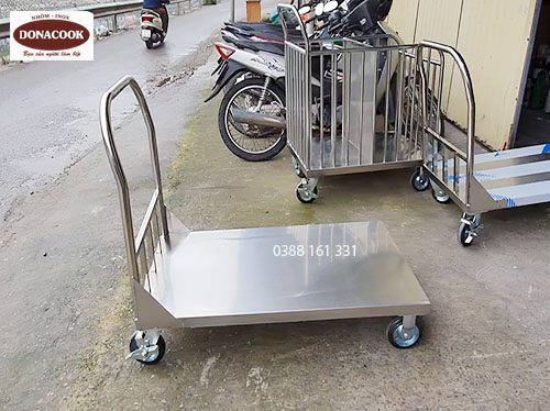 XE ĐẨY INOX, XE CHỞ ĐỒ