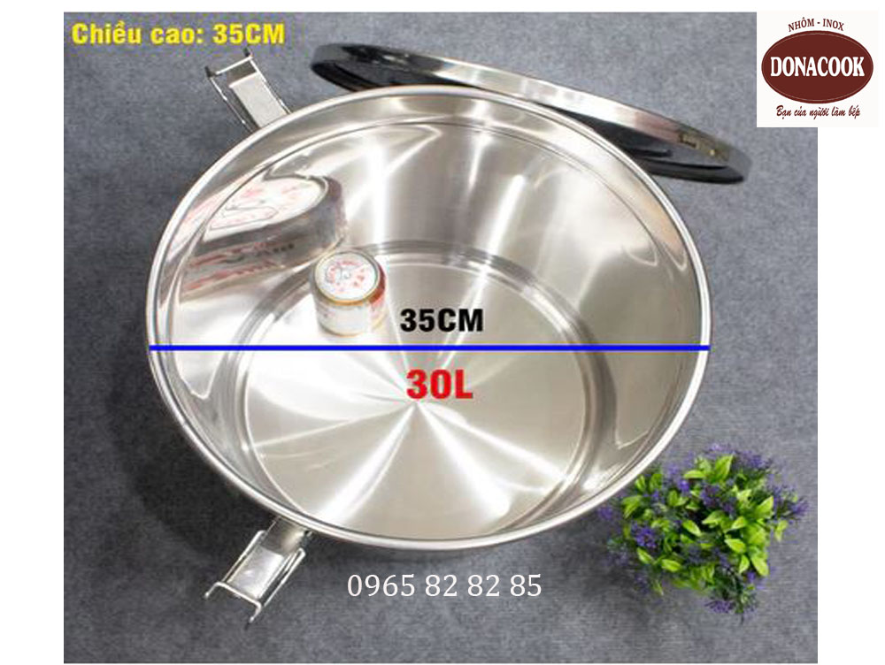 NỒI INOX 30 LÍT CAO CẤP