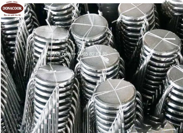 ghế đon tròn inox 304