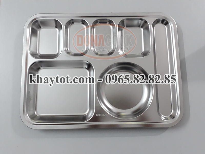 khay cơm inox Hàn Quốc
