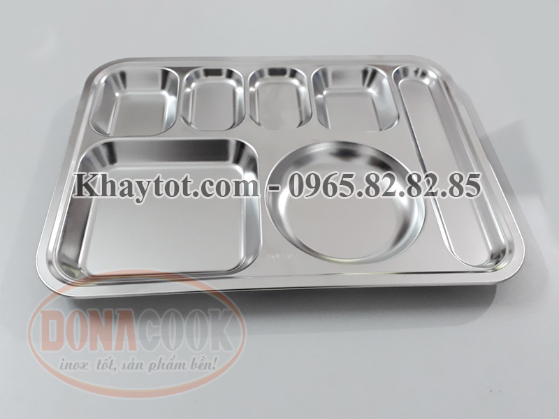 khay cơm inox Hàn Quốc