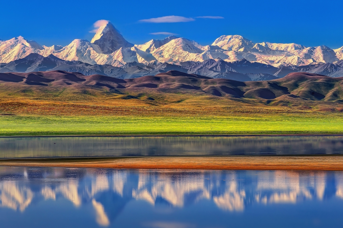 thảo nguyên Kyrgyzstan - Con đường tơ lụa