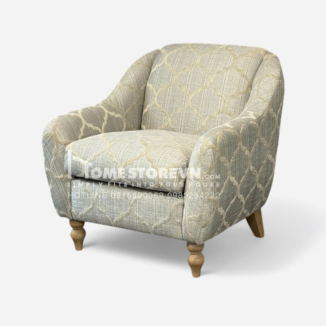 Sofa đơn tay lượn