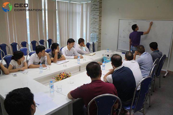 Buổi học đào tạo của VINAMASK