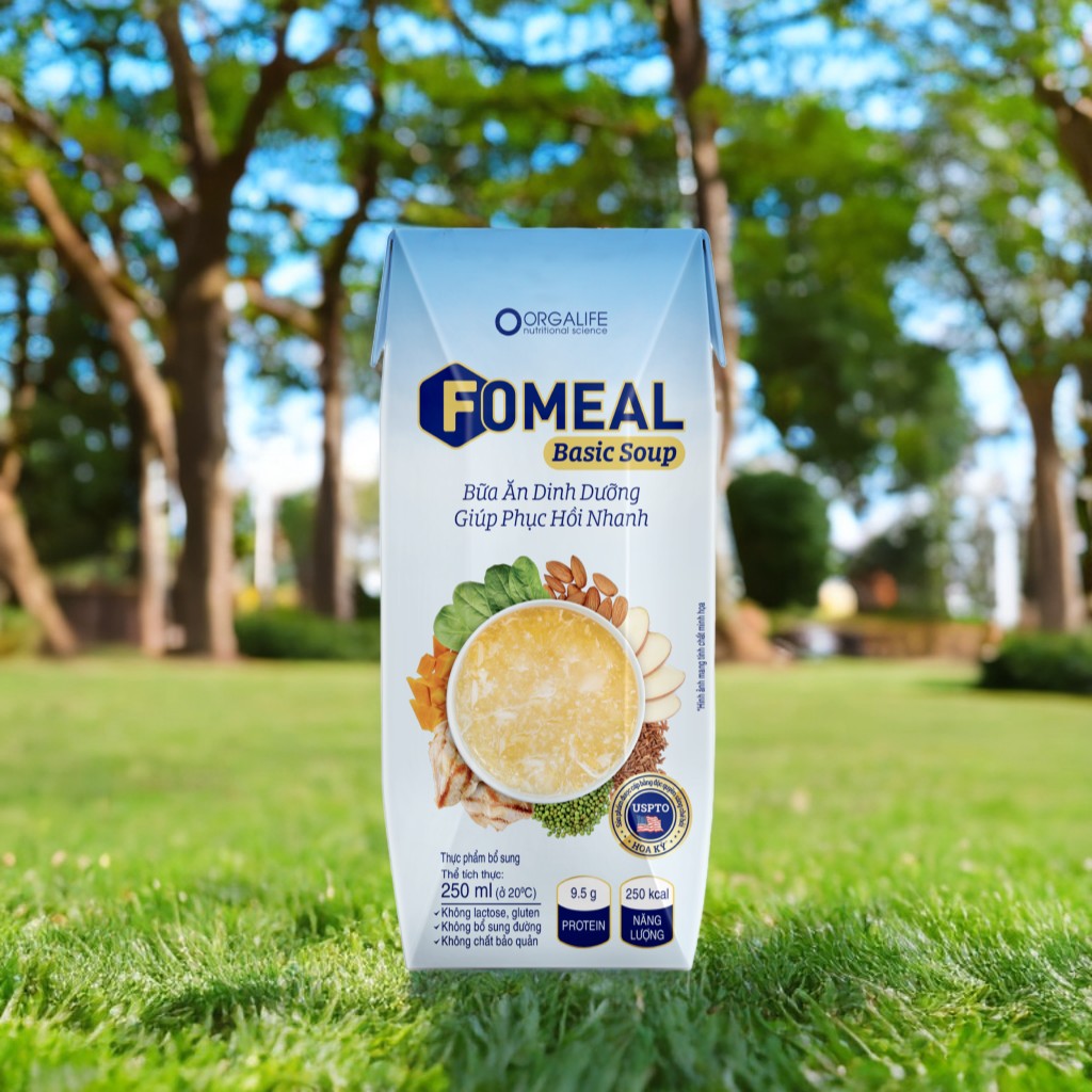 Fomeal Basic Soup 250ml – Dinh Dưỡng Lý Tưởng Cho Người Ăn Uống Khó Khăn, Cần Phục Hồi Nhanh