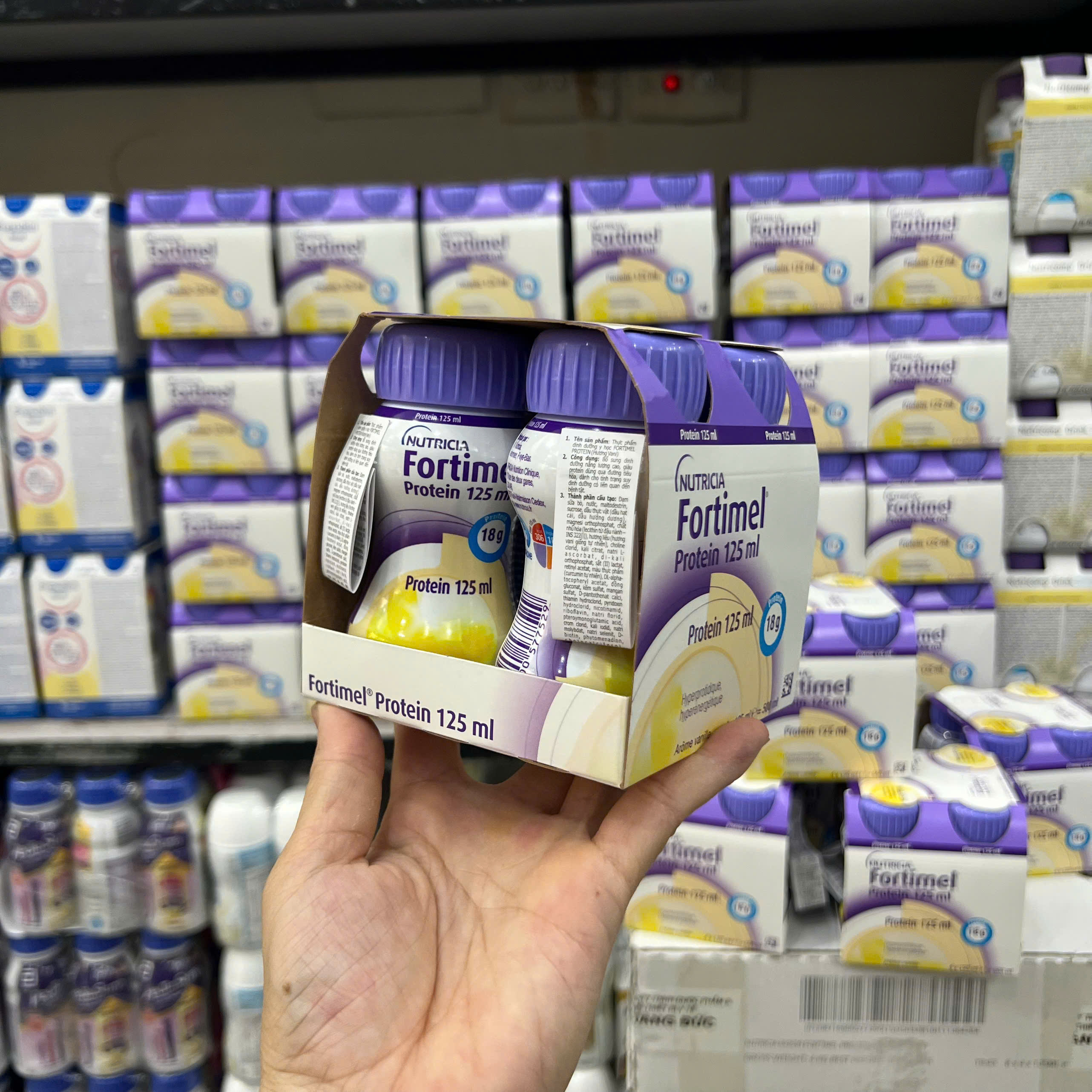 Sữa Forticare cho bệnh nhân ung thư.