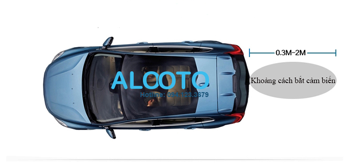 Camera + cảm biến lùi xe ô tô - 7