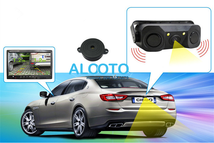 Camera + cảm biến lùi xe ô tô - 5