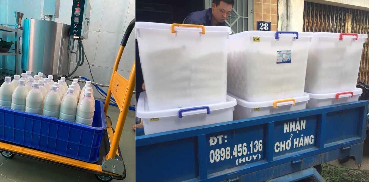 Giao sữa tuoi nhanh chóng thuận tiện