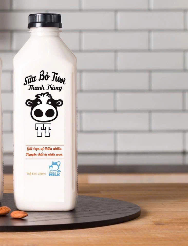 sữa bò tươi nguyên chất