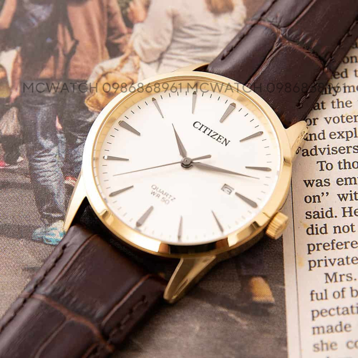 CITIZEN Quartz 39mm Nam BI5002-14A