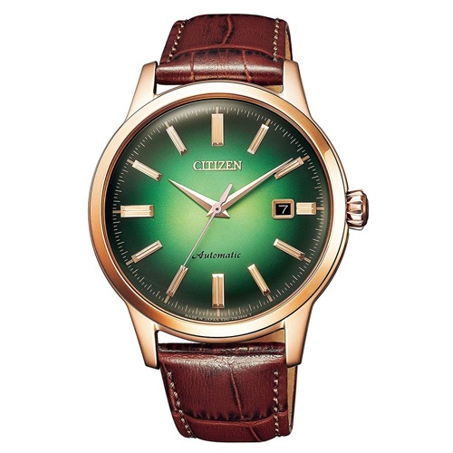 CITIZEN 41mm Nam NK0002-14W Automatic Leather Men’s Watch