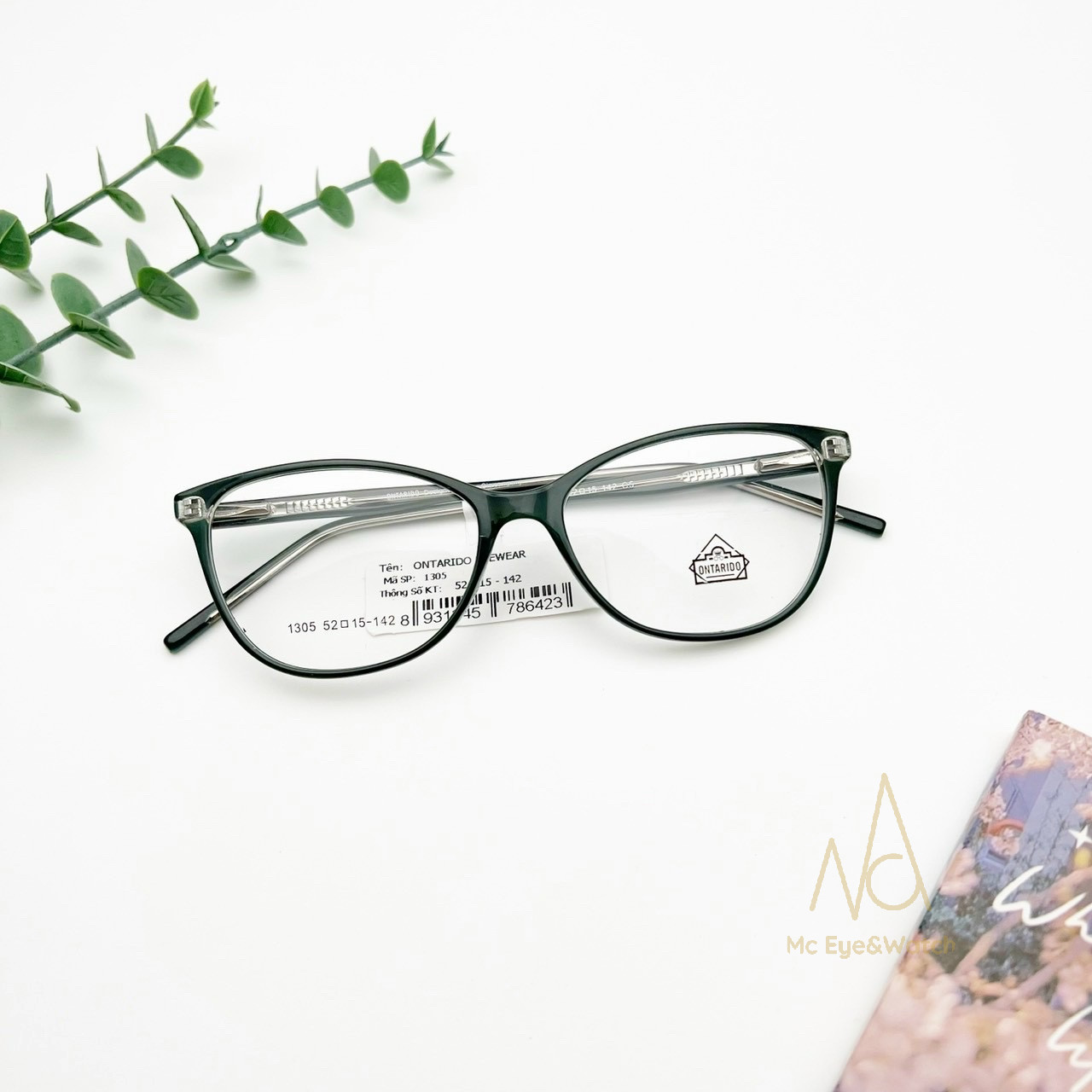 Gọng Kính Mắt Mèo Hàn Quốc