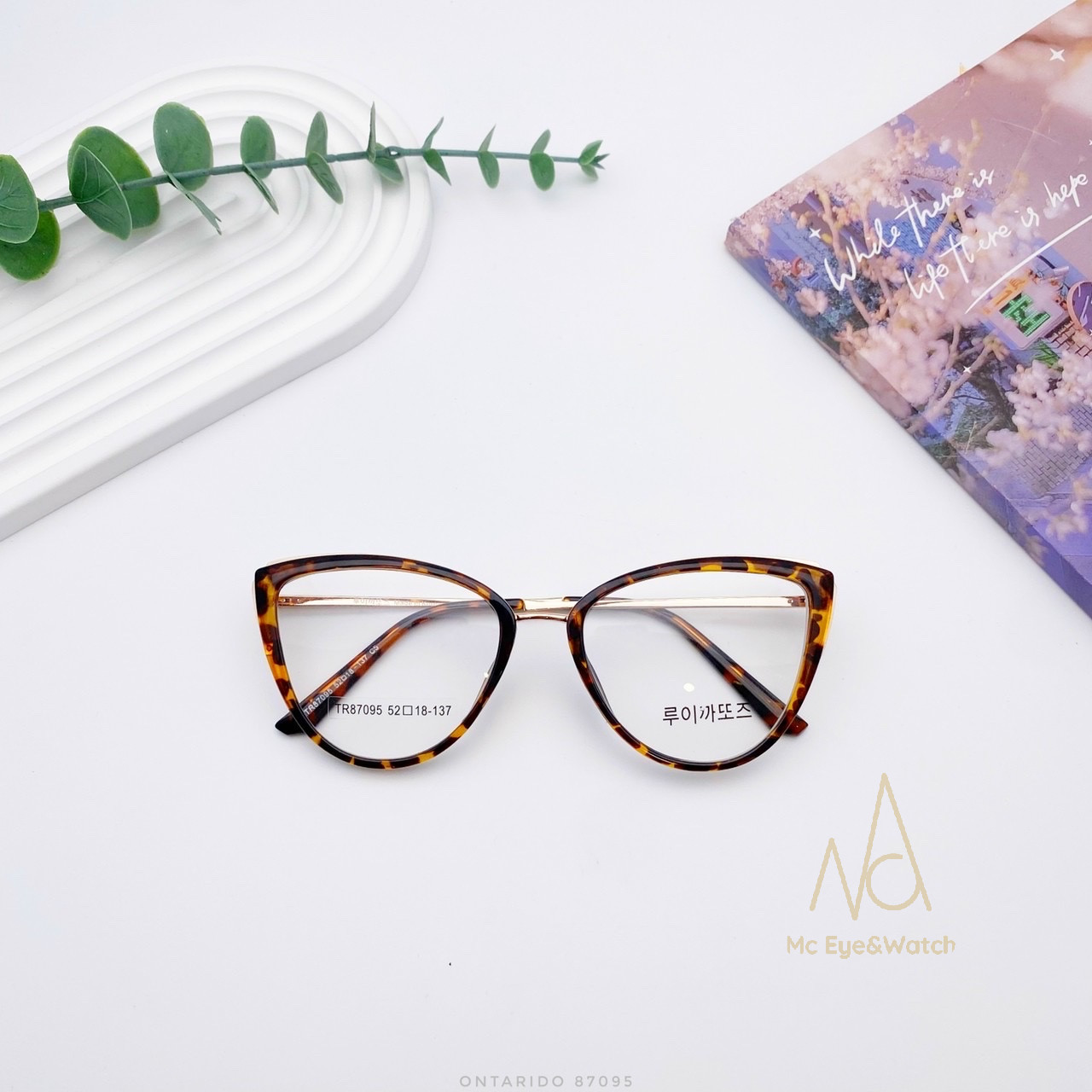 Gọng Kính Mắt Mèo Hàn Quốc