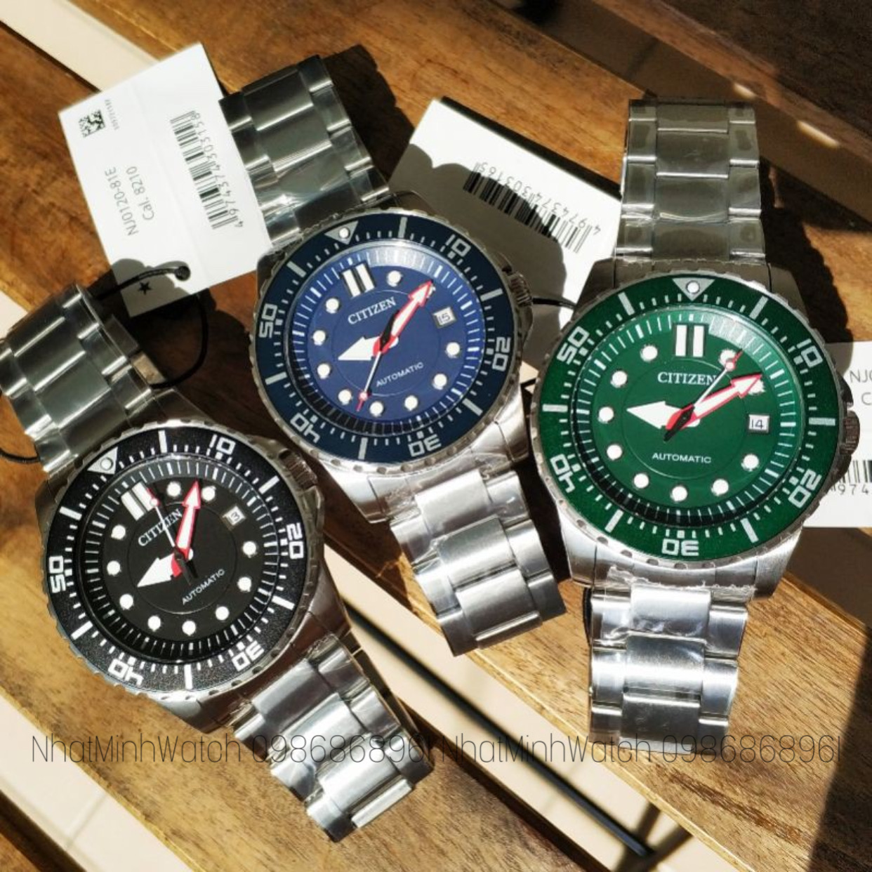 CITIZEN AUTOMATIC 43mm Nam NJ0120-81E/ NJ0121-89L /NJ0129-87X