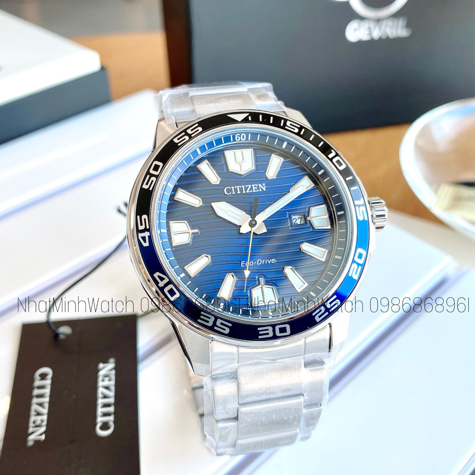 CITIZEN 44.5mm Nam Eco-Drive AW1525-81L
