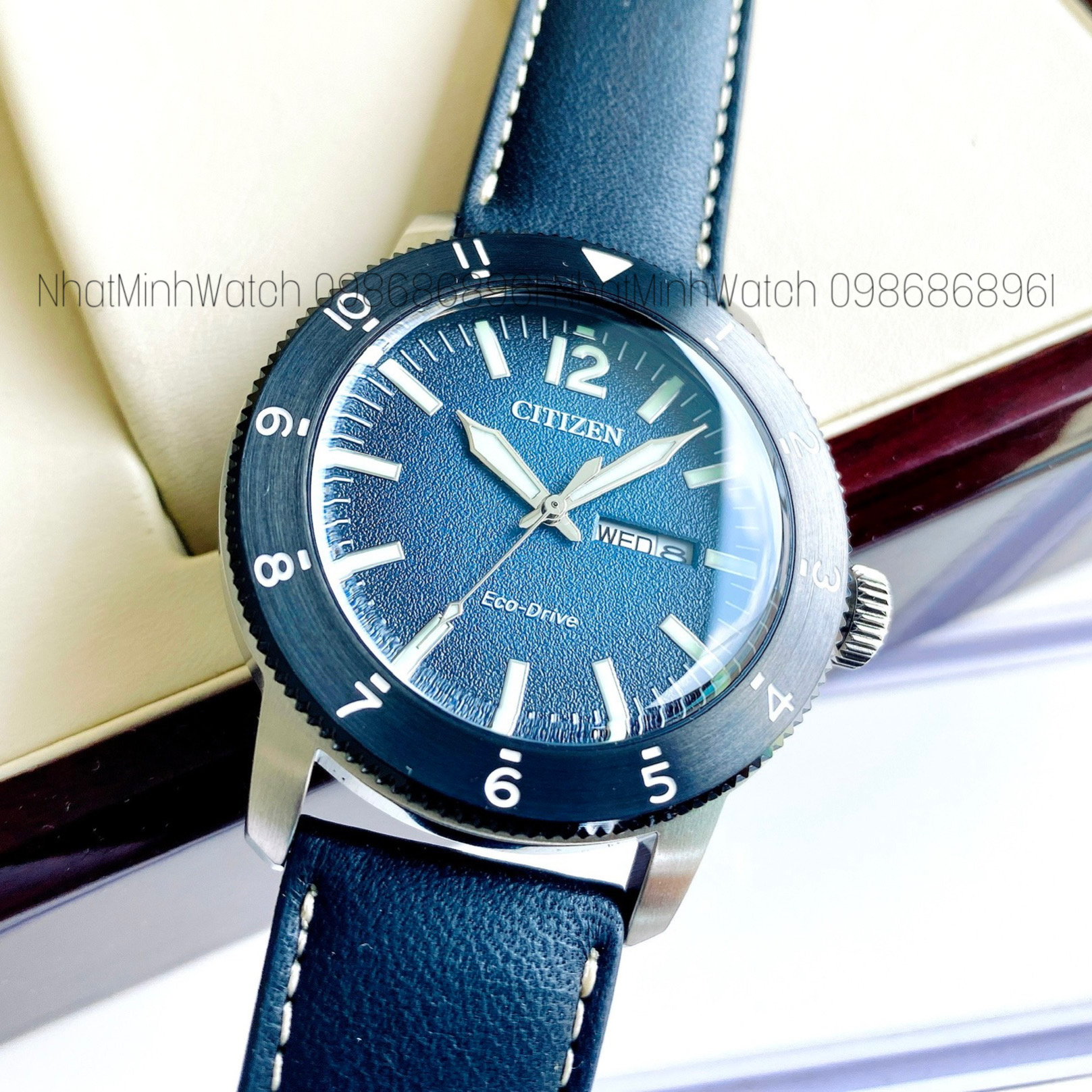CITIZEN 44mm Nam Eco-Drive AW0077-19L