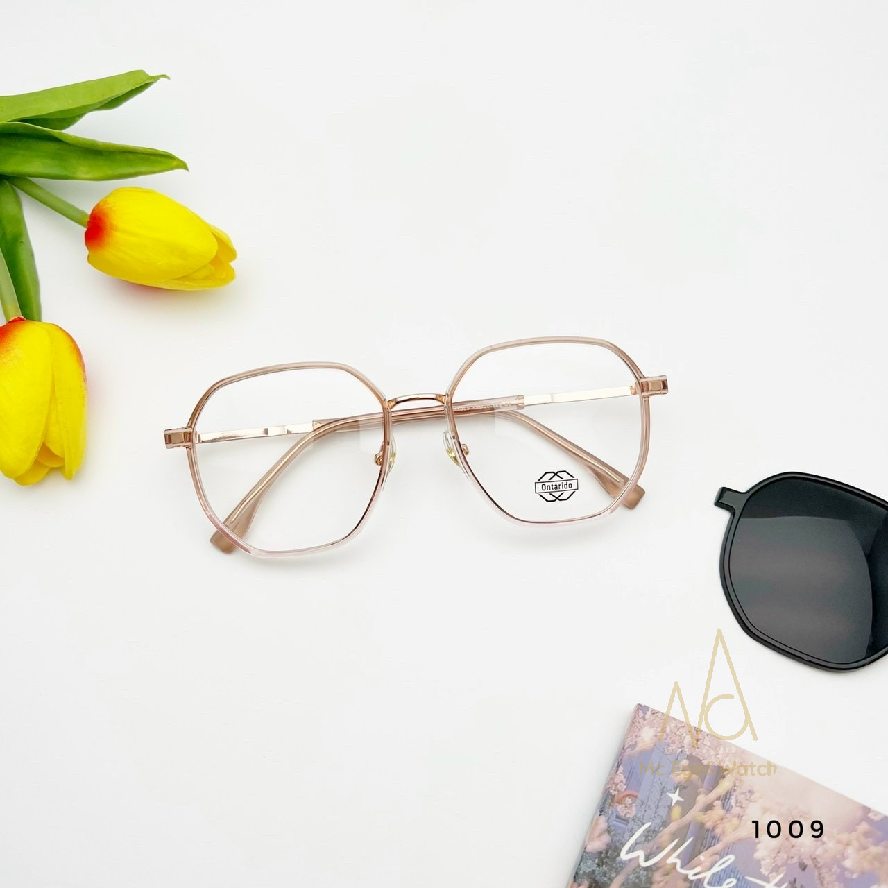 Gọng Kính Vuông To Kiểu Dáng Hàn Quốc