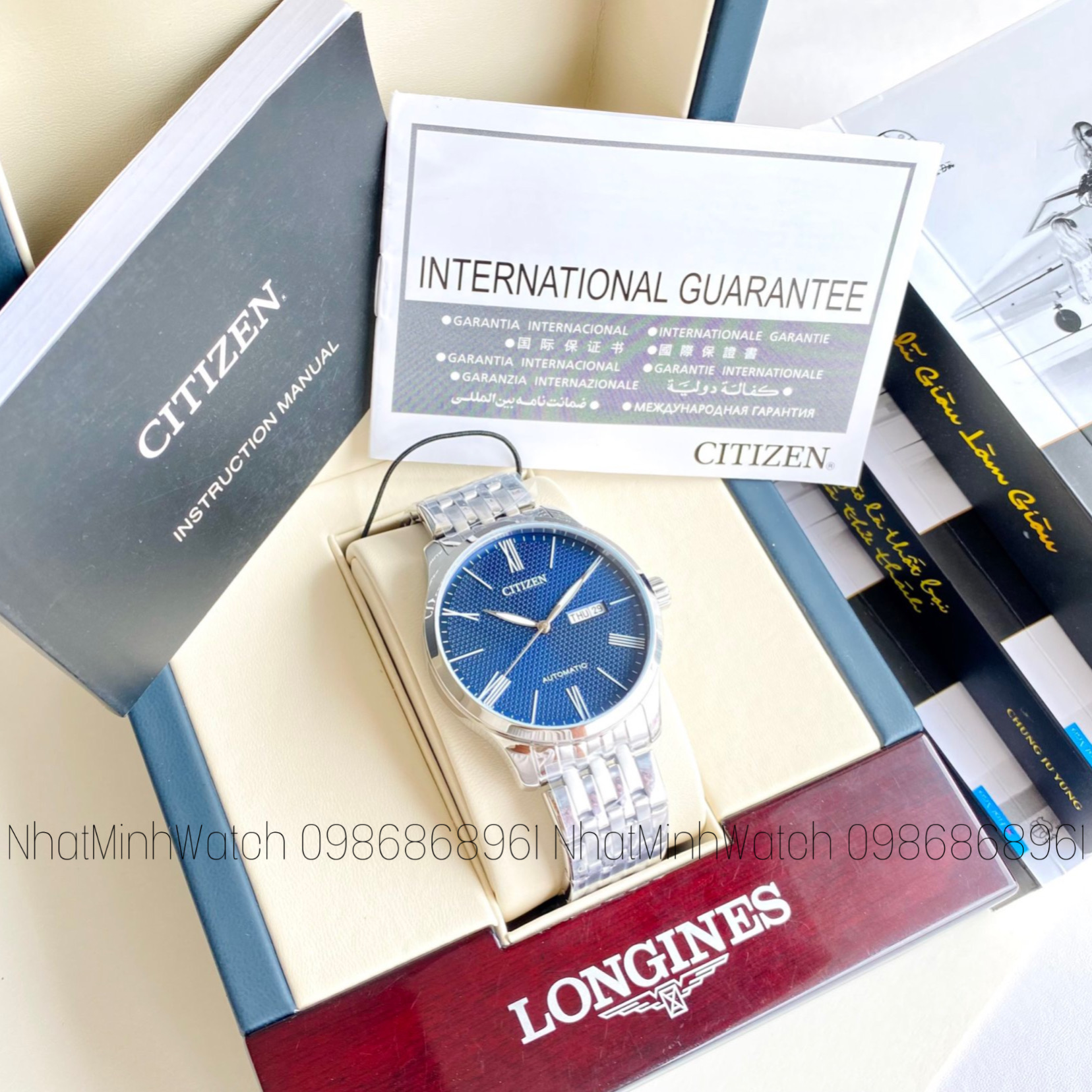CITIZEN 40mm Nam NH8350-59L