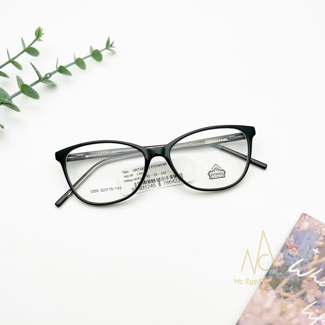 Gọng Kính Mắt Mèo Hàn Quốc