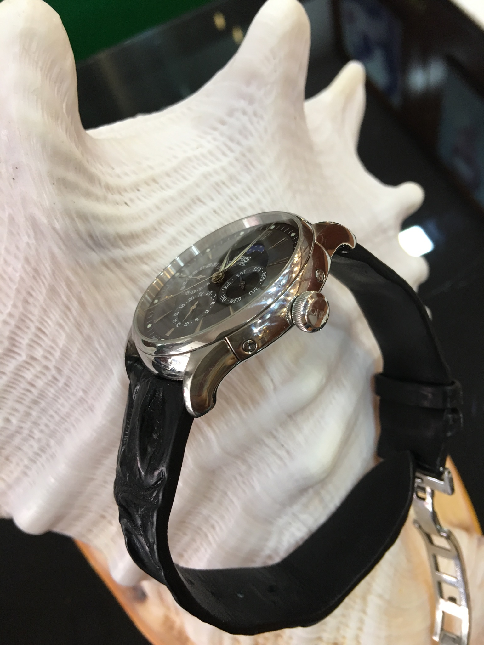 ORIS Artelier Complication (Moonphase, day - date, GMT. size 40,5 mm)