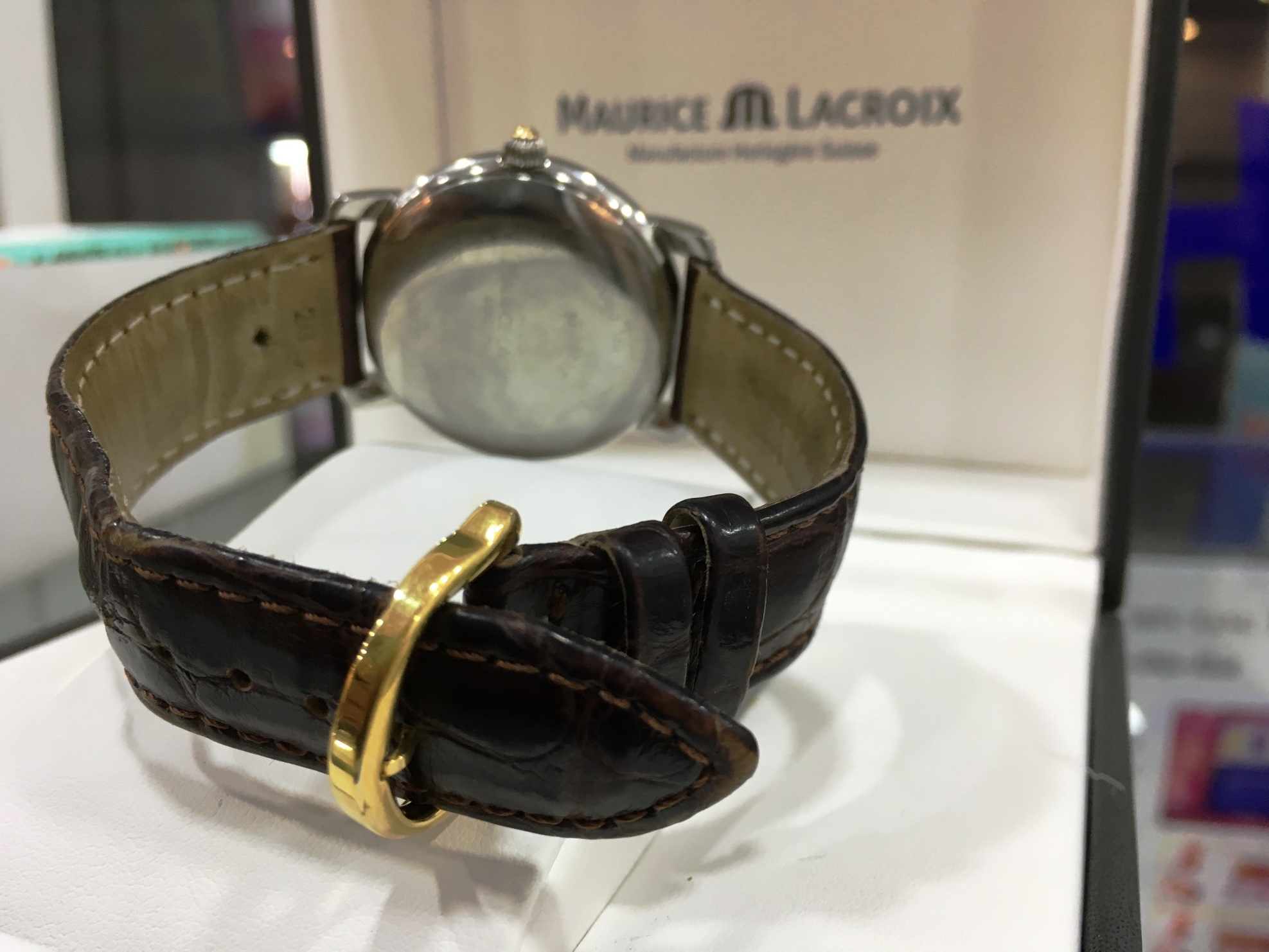 Maurice Lacroix 09777 demi solid gold 18k