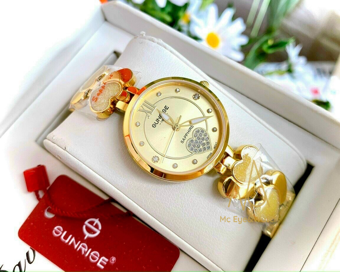 ĐỒNG HỒ SUNRISE NỮ CHÍNH HÃNG SUNRISE 9010SA
